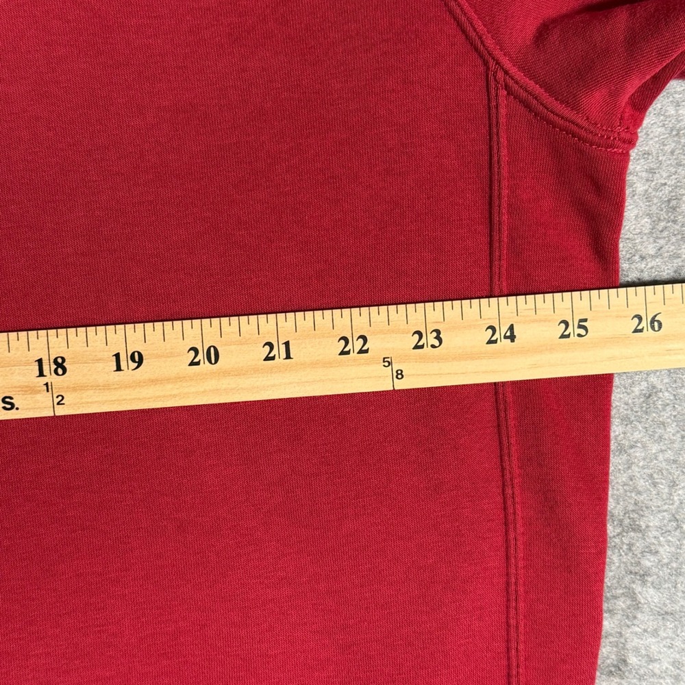 Nike Air Crewneck Sweatshirt Pullover Long Sleeve Mens XL Burgundy Red - Picture 5 of 11